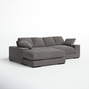 Asher 2pc sectional with store laf chaise